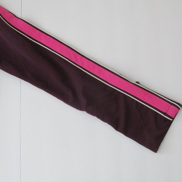 Counter Culture Zip Up Athletic Track‎ Jacket Womens Medium Purple Sweatshirt - Picture 2 of 6